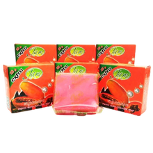 Load image into Gallery viewer, Extra Jam Papaya Gluta Collagen Soap – 3-Pack
