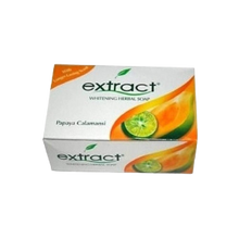 Load image into Gallery viewer, Extract Papaya Calamansi Herbal Soap – 125g (Pack of 4)