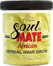 Load image into Gallery viewer, Soulmate African Herbal Hair Grow Cream 155g | with Jojoba Oil for Smooth & Shiny Hair
