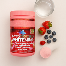 Load image into Gallery viewer, Phyto Booster Drink Mix – Strawberry Phyto Booster Flavored Drink Mix – Strawberry & Blackcurrant Powder Blend Blackcurrant Flavor