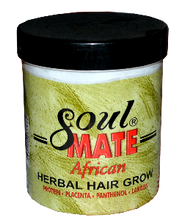 Load image into Gallery viewer, Soulmate African Herbal Hair Grow Cream 155g | with Jojoba Oil for Smooth & Shiny Hair