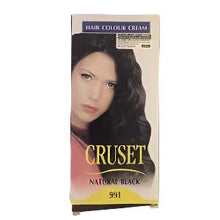 Load image into Gallery viewer, 2 x Cruset Deep Black Hair Dye Lotion – 60ml Each (Large Size)
