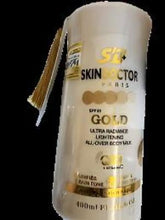 Load image into Gallery viewer, Skin Doctor Gold Lightening Body Lotion Whitening Milk SPF30 400ml (ORIGINAL)