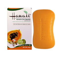 Load image into Gallery viewer, 2x Hawaii Papaya Calamansi Herbal Soap – Pack of 2 Bars