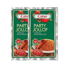 Load image into Gallery viewer, Gino Party Smokey Jollof Tomato Paste Mix with Seasoning – Pack of 10 Sachets