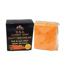 Load image into Gallery viewer, 2x K Brother Carrot Soap – Herbal Body Cleansing Bar