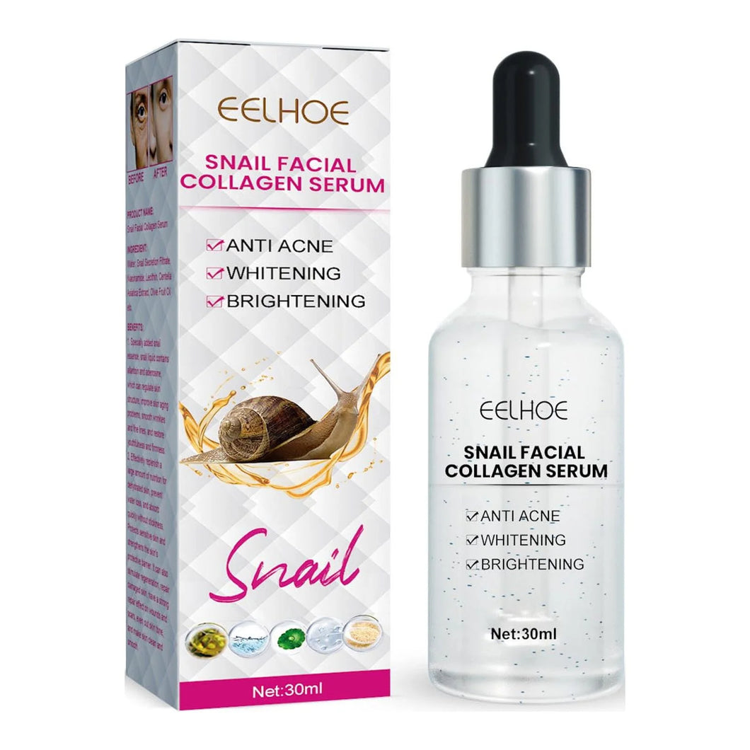 Snail V-C Liquid Serum Anti-aging Moistures Whitening VC Essence Oil 30ml