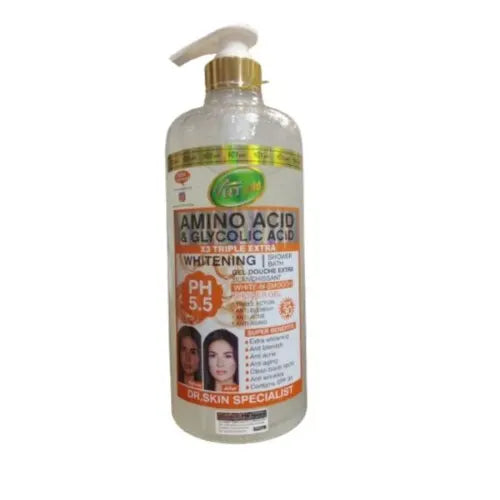 Veetgold Amino Acid And Glycolic Acid Face & Body Lightening Shower Bath 1000ml