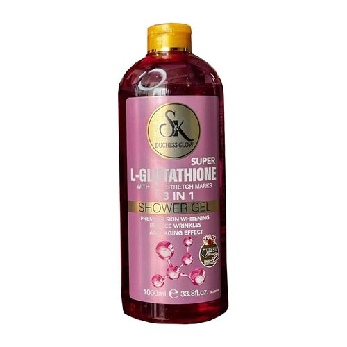 SK DUCHESS GLOW SUPER GLUTATHIONE WITH ANTI STRETCH MARKS BODY WASH 1000ml x1
