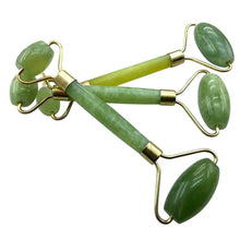 Load image into Gallery viewer, Natural Jade Roller Slimming Face Massager Lifting

