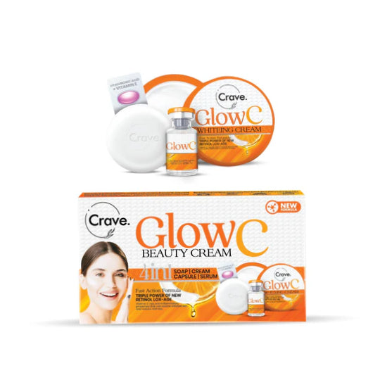 CRAVE GLOW C FACE CREAM 4in1 WHITENING FORMULA