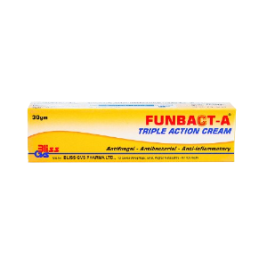 FunBact-A Triple Action  Cream 30g