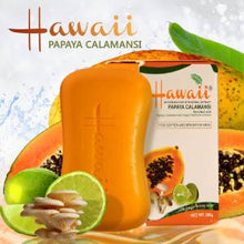 Load image into Gallery viewer, 2x Hawaii Whitening soap with herbal Extract PAPAYA CALAMANSI
